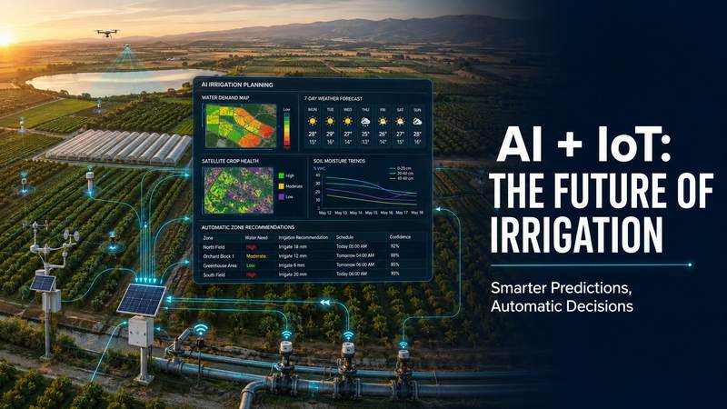AI + IoT: The Future of Irrigation
