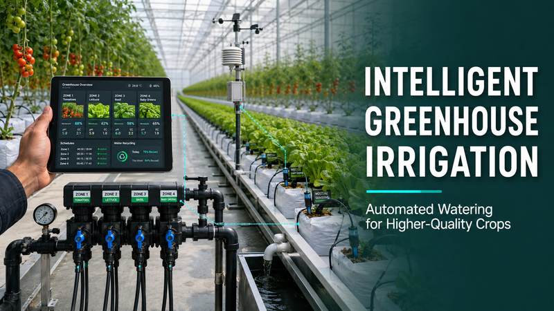 Smart Greenhouse Irrigation