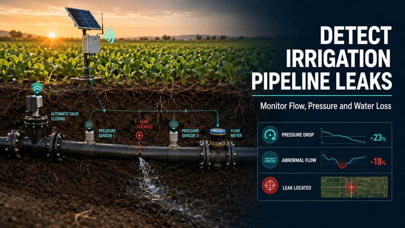 Irrigation Leak Detection