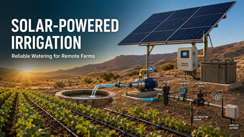 Solar-Powered Irrigation